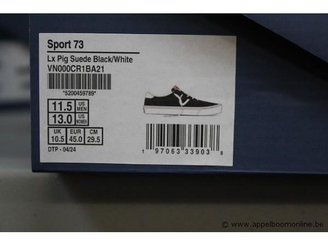 2 paar herenschoenen vans maat 45 - afbeelding 2 van  3