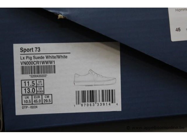 2 paar herenschoenen vans maat 45 - afbeelding 3 van  3