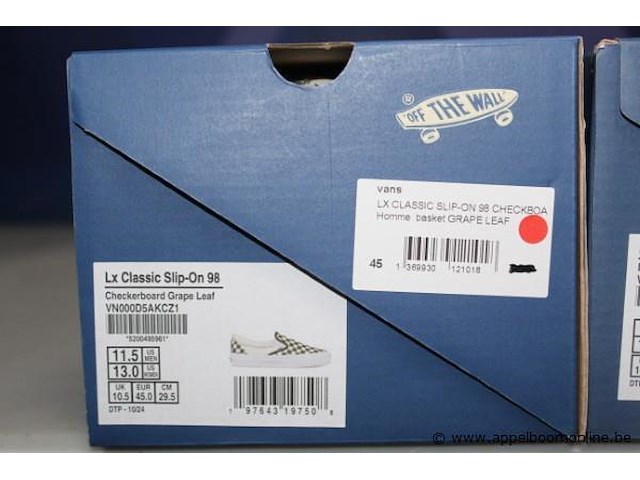 2 paar herenschoenen vans maat 45 - afbeelding 2 van  2