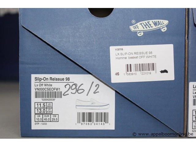 2 paar herenschoenen vans maat 45 - afbeelding 2 van  3