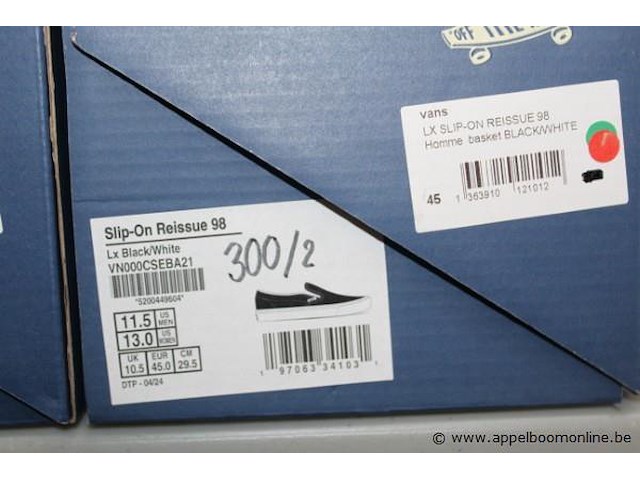 2 paar herenschoenen vans maat 45 - afbeelding 3 van  3