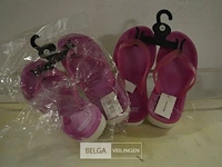 2 paar teenslippers mt 36-37 - afbeelding 1 van  3