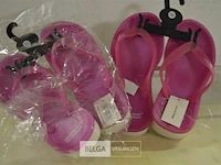 2 paar teenslippers mt 36-37 - afbeelding 2 van  3