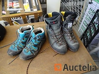 2 paar wandelschoenen