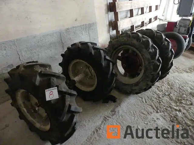 2 paar wielen voor helmstok - afbeelding 5 van  6