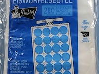 2 pakjes ijsblok zakjes goed voor 5600 ijsblokjes - afbeelding 1 van  2