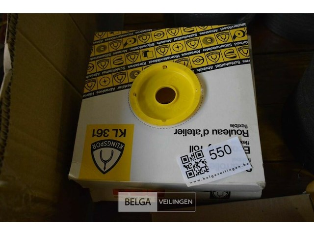 2 pakken klingspor kl 361 jf schuurrol - afbeelding 1 van  2