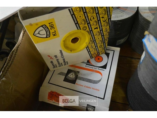 2 pakken klingspor kl 361 jf schuurrol - afbeelding 2 van  2