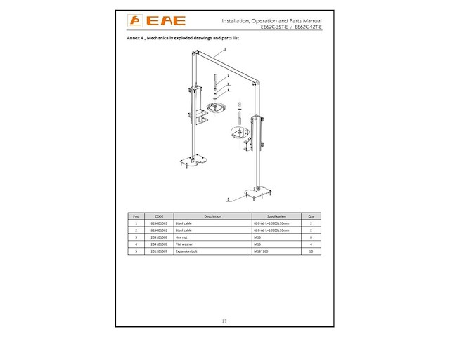 2-palenbrug modena e / ee62c-42t-e (4,2 ton). - 2023 - afbeelding 41 van  53