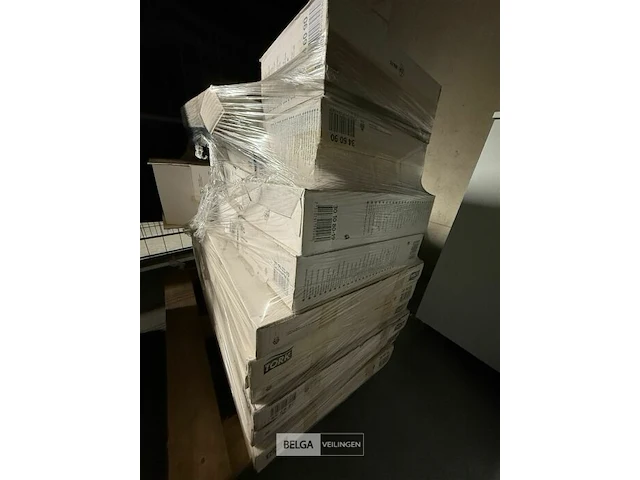 2 palletten tork dispensers + vuilbakken - afbeelding 4 van  4