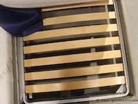 2 persoons bed vv lattenbodem en 2 matrasse, bamboo 90x200 - afbeelding 3 van  3