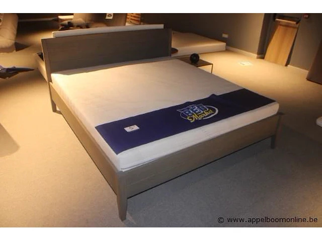 2 persoons bed vv lattenbodem en matras comfort pocket 180x200 - afbeelding 1 van  3