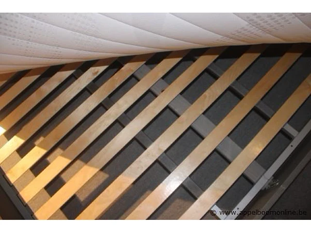 2 persoons bed vv lattenbodem en matras comfort pocket 180x200 - afbeelding 2 van  3