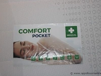 2 persoons bed vv lattenbodem en matras comfort pocket 180x200 - afbeelding 3 van  3