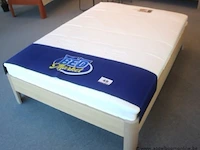 2 persoons bed vv lattenbodem en matras tencel 1000hr 140x200 - afbeelding 1 van  3