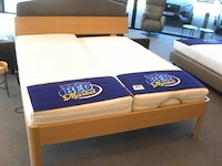2 persoons bed vv lattenbodems en 2 matrassen alexander 180x200 - afbeelding 1 van  2