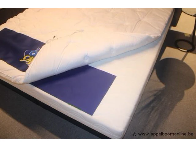 2 persoons bed vv lattenbodems en matras/topper mediq 180x200 - afbeelding 2 van  4