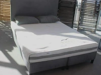 2 persoons bed/boxpspring vv matras stanford 160x200 - afbeelding 1 van  3