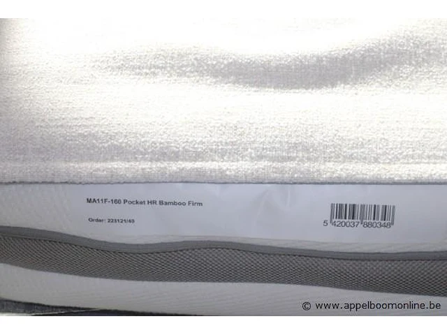 2 persoons bed/boxpspring vv matras stanford 160x200 - afbeelding 2 van  3
