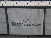 2 persoons bed/boxspring 160x200 compleet met matras bio ceramic en 2 bijzettafeltjes - afbeelding 2 van  4