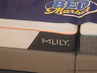 2 persoons bed/boxspring 180x200 vv 2 matrassen mlily - afbeelding 3 van  4