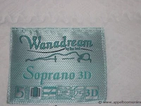 2 persoons bed/boxspring 180x200 vv 2 matrassen wanadream soprano 3d - afbeelding 3 van  3