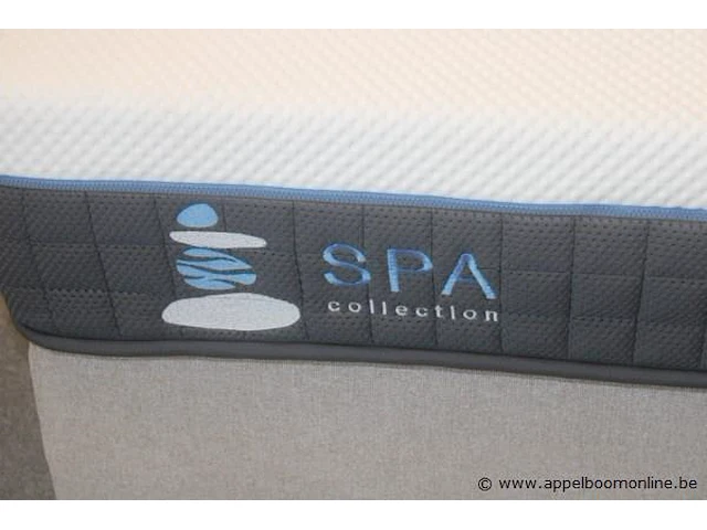 2 persoons bed/boxspring vv 2 matrassen spa collection 90x200 - afbeelding 2 van  3