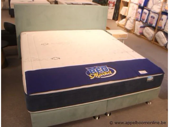 2 persoons bed/boxspring vv matras sanitech 180x200 - afbeelding 1 van  3