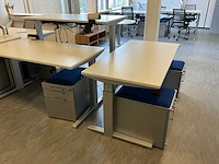 2-persoons bureau eiland steelcase - afbeelding 1 van  6