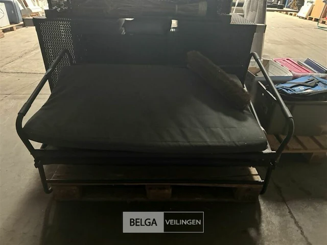 2 persoons opplooibaar logeerbed/zetel - afbeelding 1 van  3