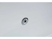 2-persoons vrijstaand massagebad glans wit - bluetooth - afbeelding 8 van  19