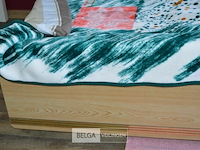 2 persoonsbed met lattenbodem en matras - afbeelding 2 van  3