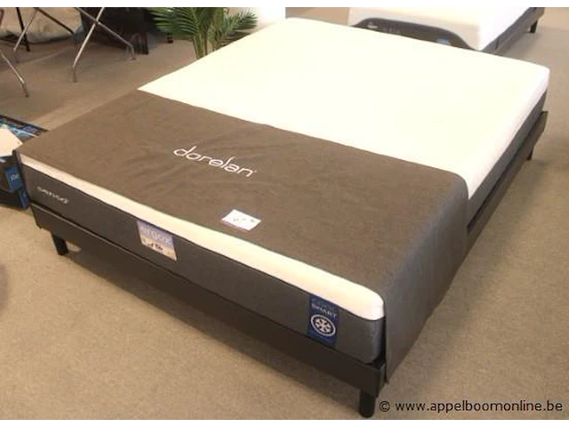 2 persoonsbed vv 2 lattenbodems en matras dorelan 160x200 - afbeelding 1 van  3