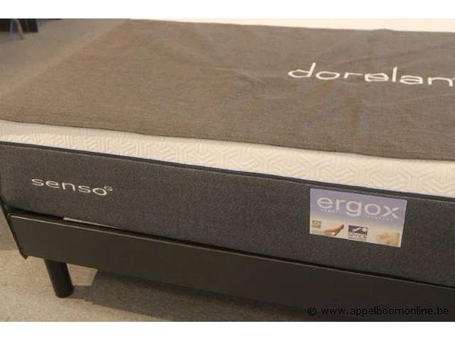 2 persoonsbed vv 2 lattenbodems en matras dorelan 160x200 - afbeelding 2 van  3