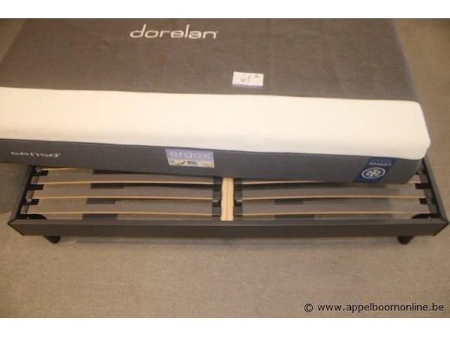 2 persoonsbed vv 2 lattenbodems en matras dorelan 160x200 - afbeelding 3 van  3