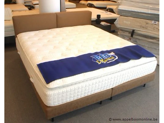 2 persoonsbed/boxspring vv matras tencel 180x200 - afbeelding 1 van  3