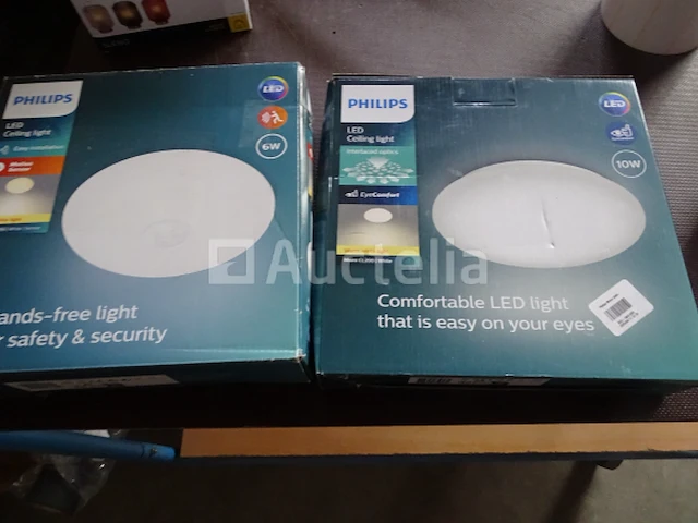 2 philips led-plafondlampen - afbeelding 1 van  8