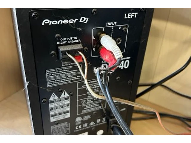 2 pioneer dj luidsprekers - afbeelding 3 van  6