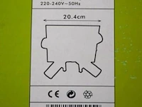 2 plafondlampen vv 4 spots lucide titto - afbeelding 2 van  2