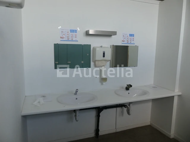 2 planken met wastafel (ref 010430-018) - afbeelding 4 van  7