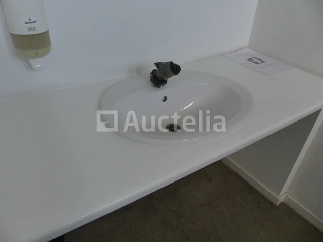2 planken met wastafel (ref 010430-018) - afbeelding 5 van  7