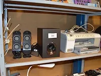 2 planningsborden, labelmaker dymo, plastificeerder, spaekerset logitec , printer hp photosmart c5280, aflegbakjes - afbeelding 3 van  7