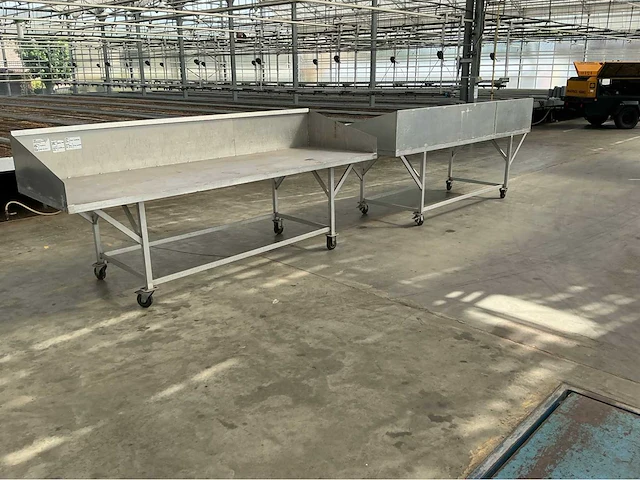 2 planttafels aluminium (2x) - afbeelding 1 van  9