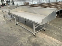 2 planttafels aluminium overige teeltmateriaal; (2x) - afbeelding 2 van  9