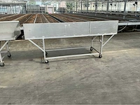 2 planttafels aluminium overige teeltmateriaal; (2x) - afbeelding 3 van  9