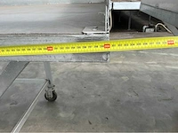 2 planttafels aluminium overige teeltmateriaal; (2x) - afbeelding 7 van  9