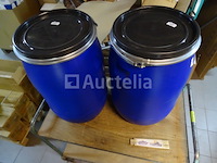 2 plastic voedselvaten 85 l - afbeelding 2 van  4