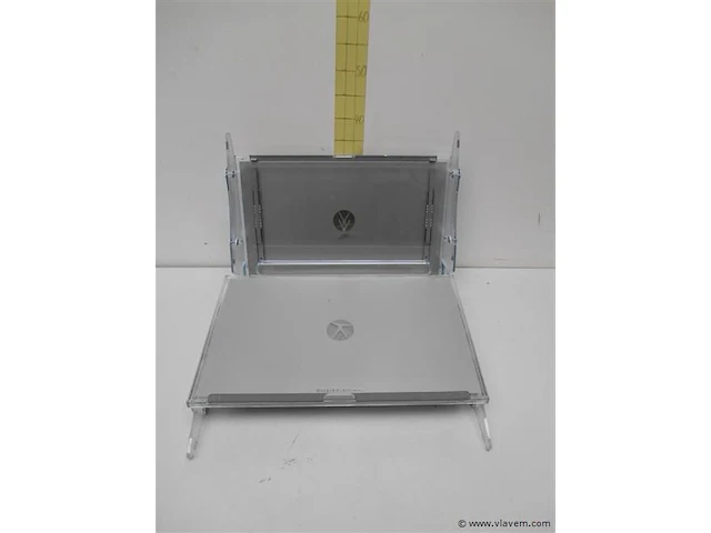 2 plexi verstelbare laptop houders 50x30 - afbeelding 1 van  2