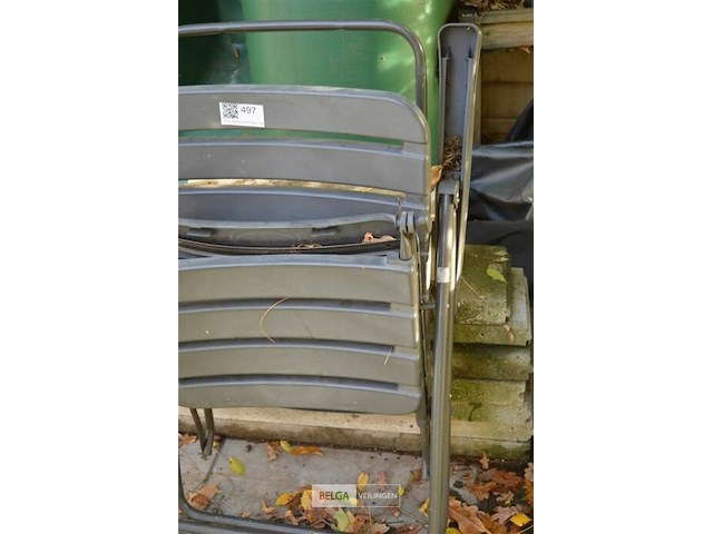 2 plooibare tuinstoelen - afbeelding 2 van  3