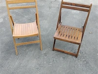 2 plooistoelen - afbeelding 1 van  1